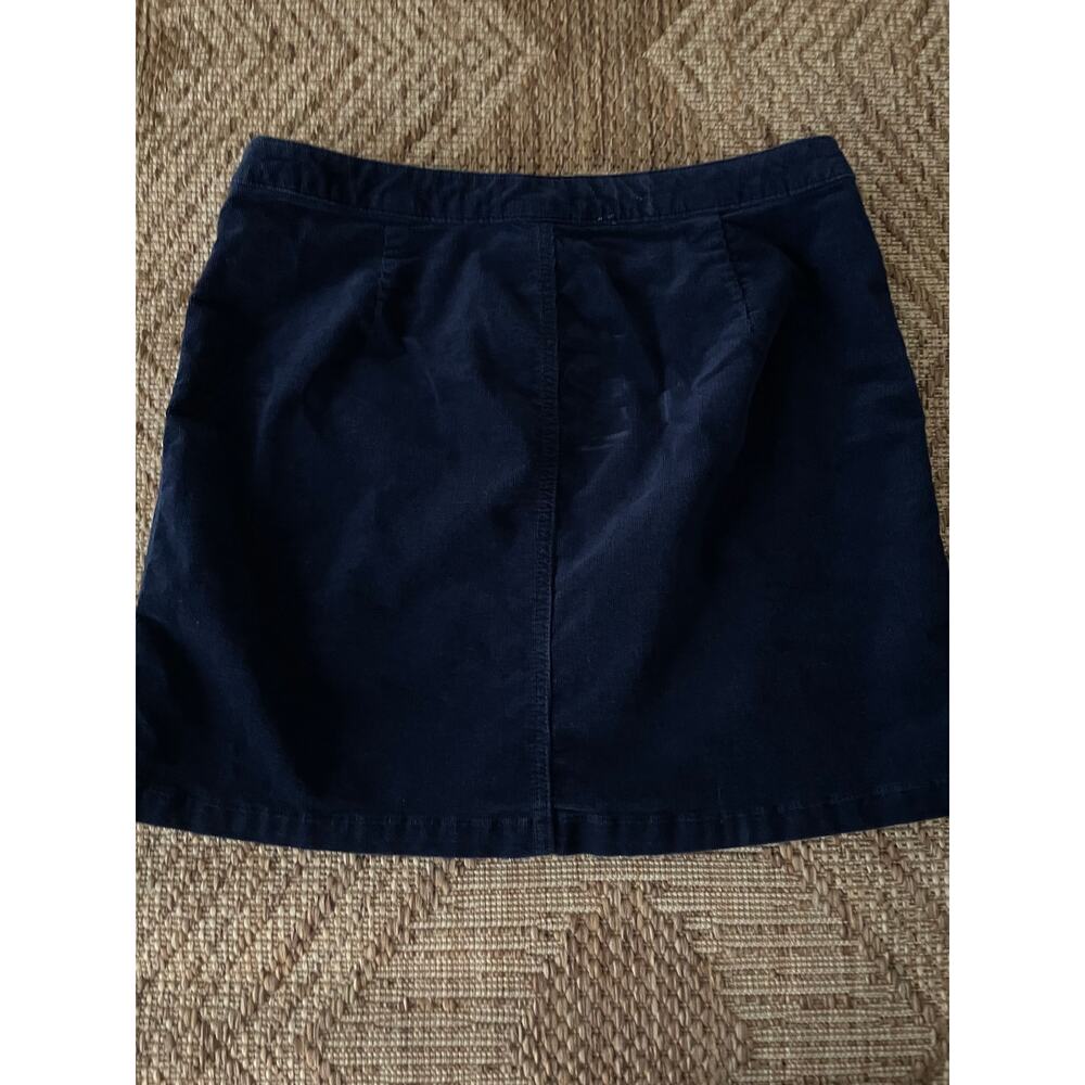 Mossimo Supply Co corduroy mini skirt with embroidery detail SZ 10 - Picture 4 of 7